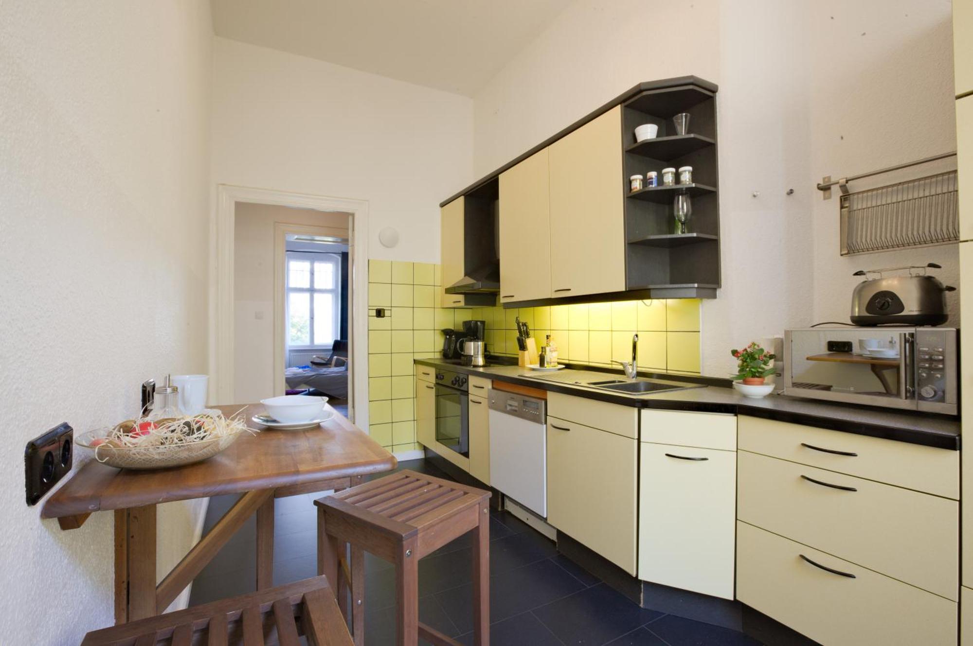 Elegante Altbauwohnung Berlin Dış mekan fotoğraf