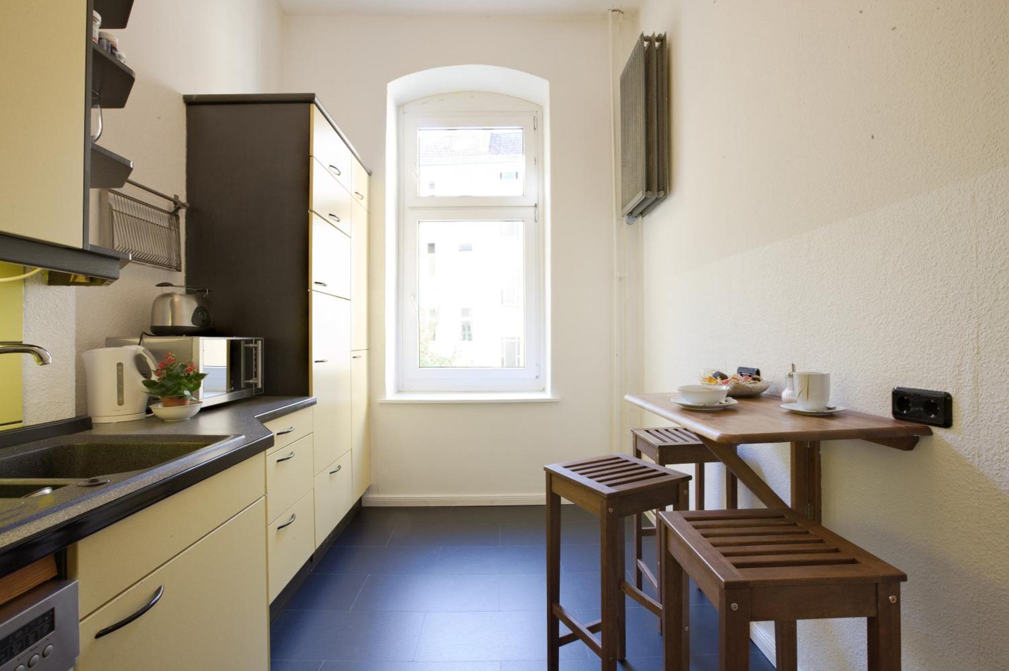 Elegante Altbauwohnung Berlin Dış mekan fotoğraf