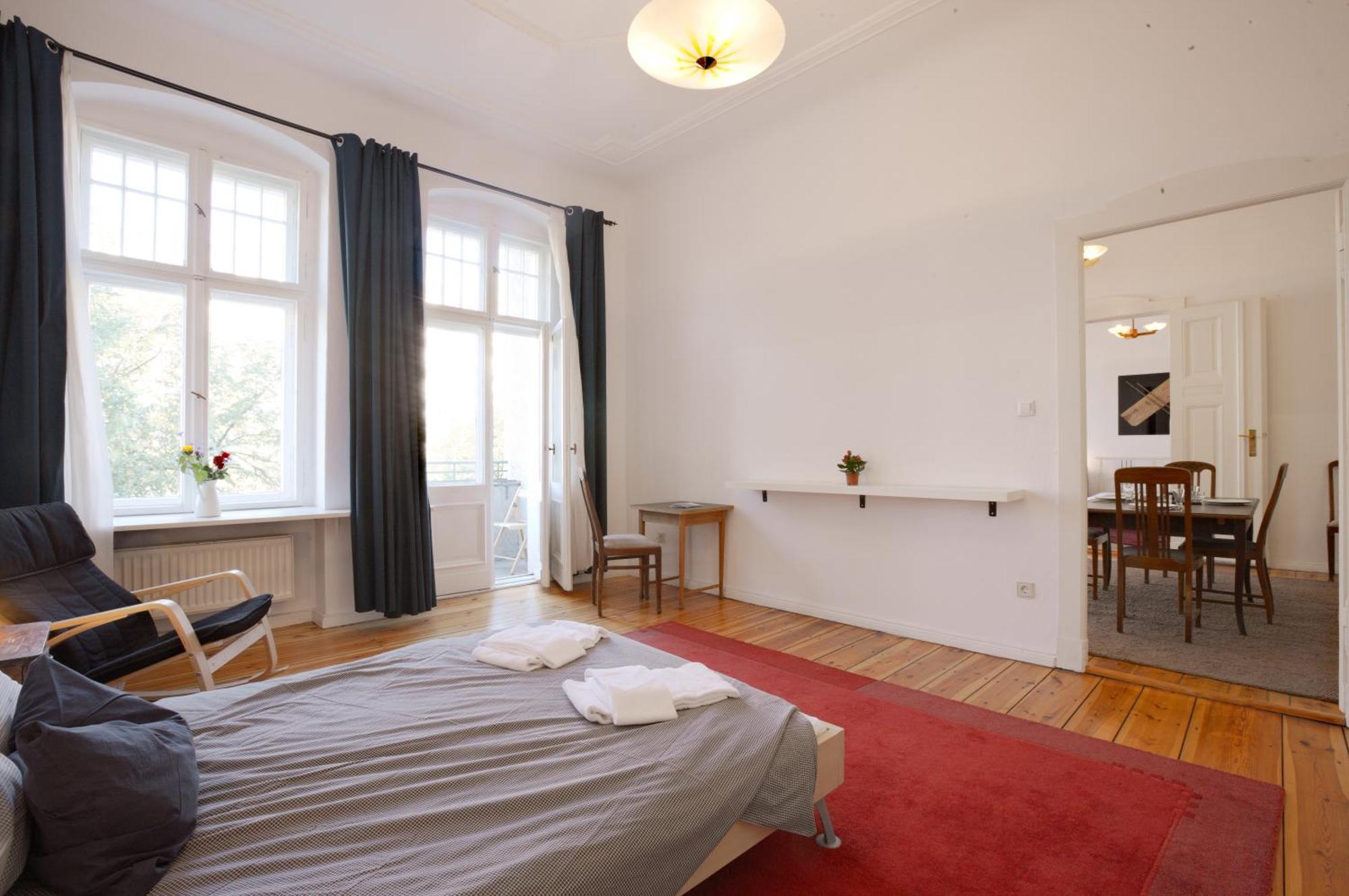 Elegante Altbauwohnung Berlin Dış mekan fotoğraf