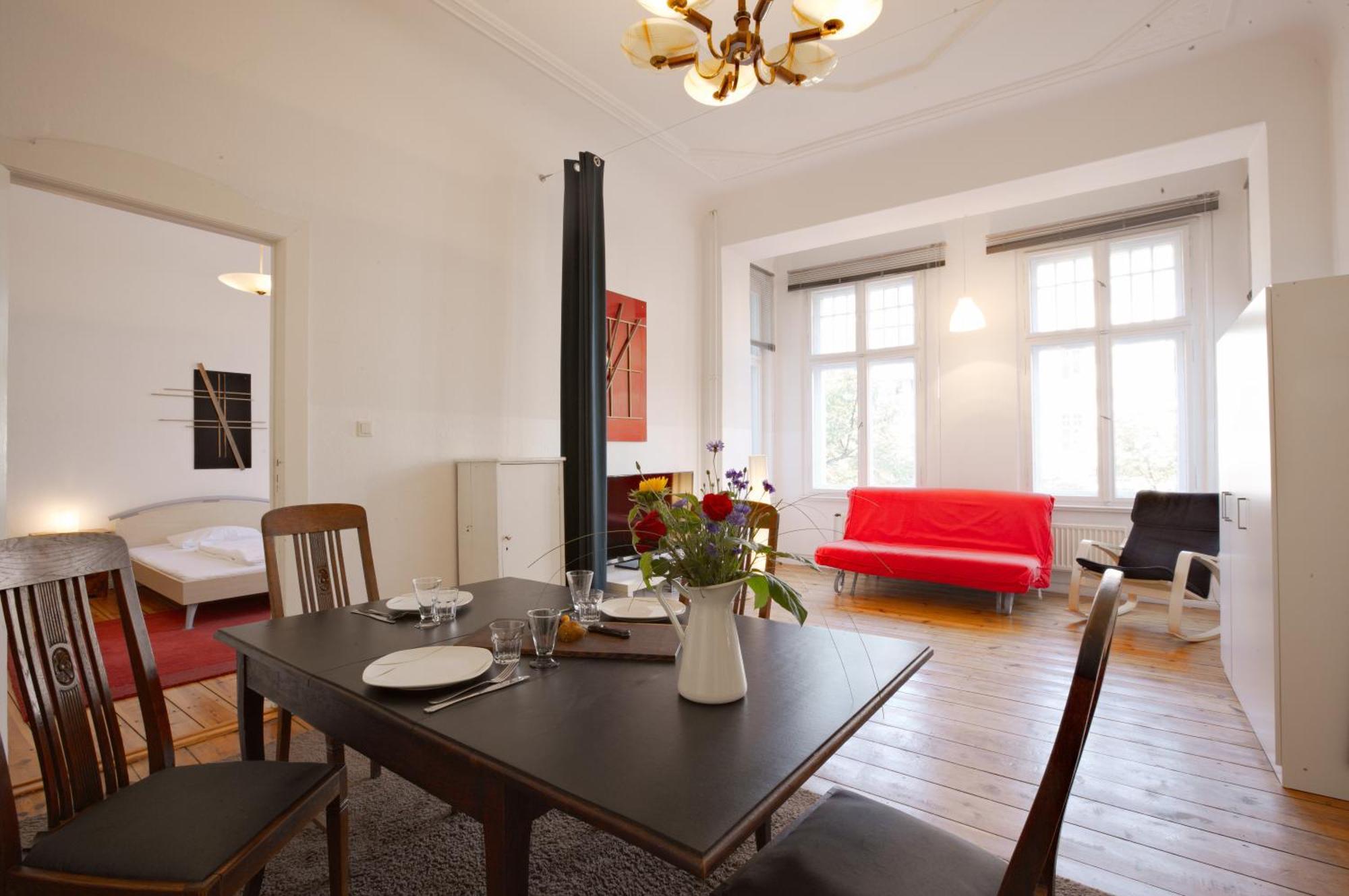 Elegante Altbauwohnung Berlin Dış mekan fotoğraf